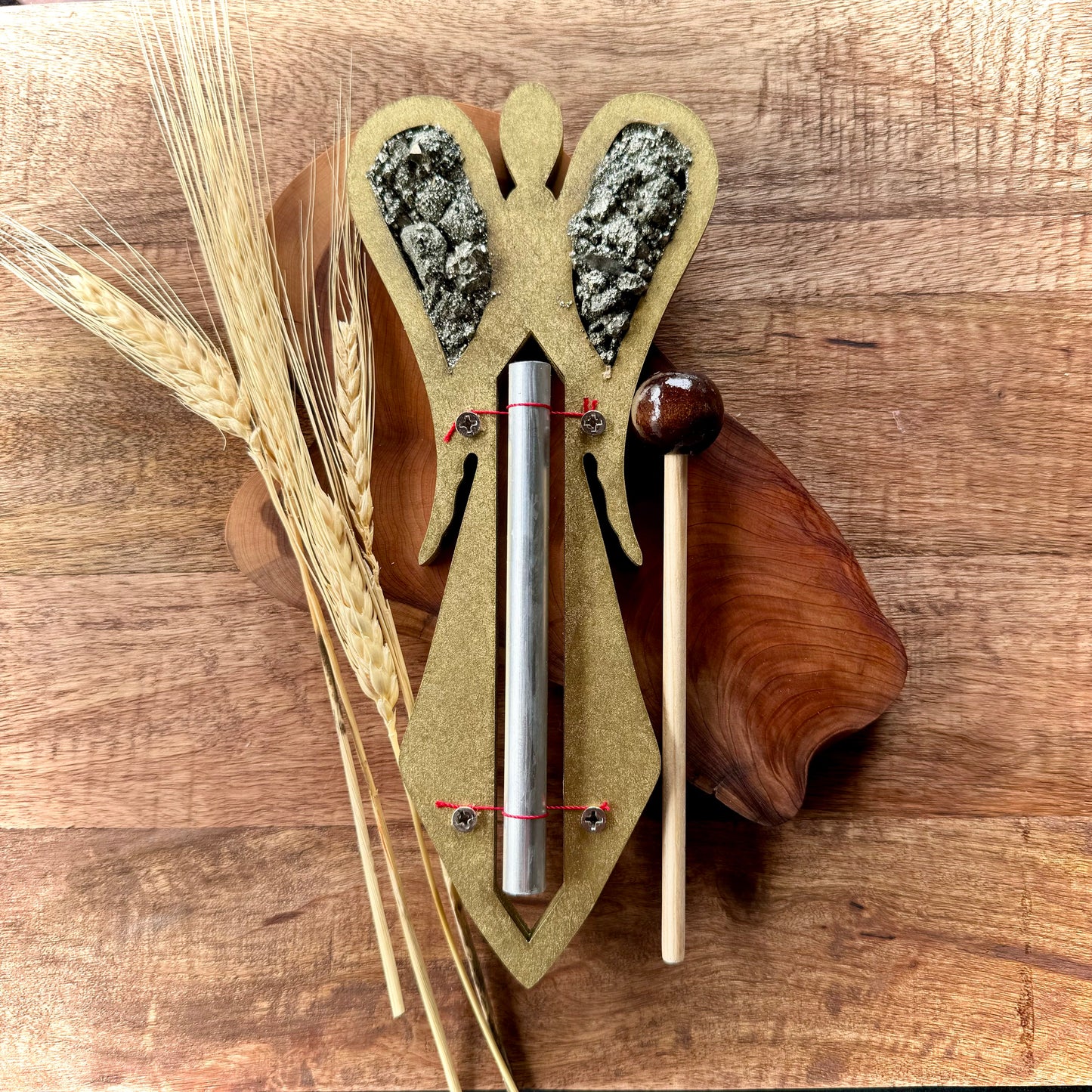 Diapasón De Ángel De Piedra Pirita