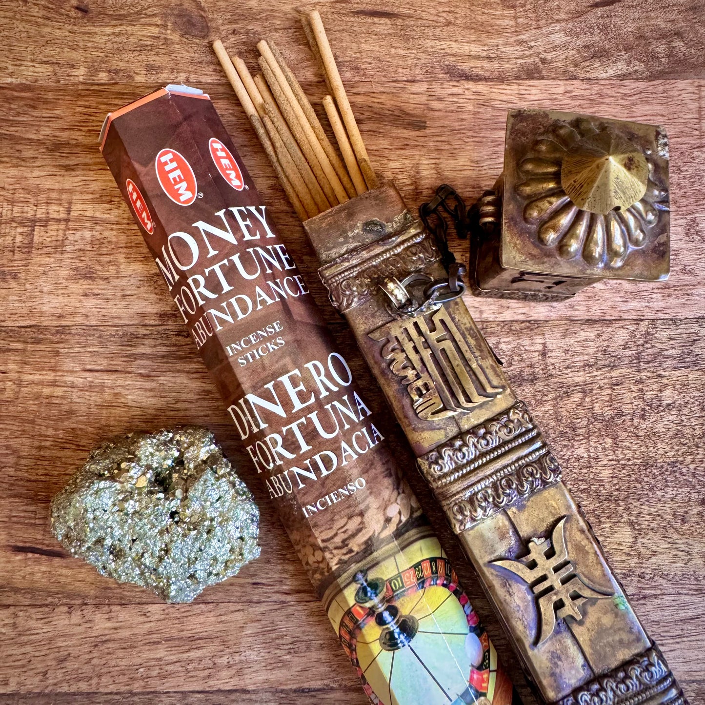 Incienso Dinero, Fortuna y Abundancia