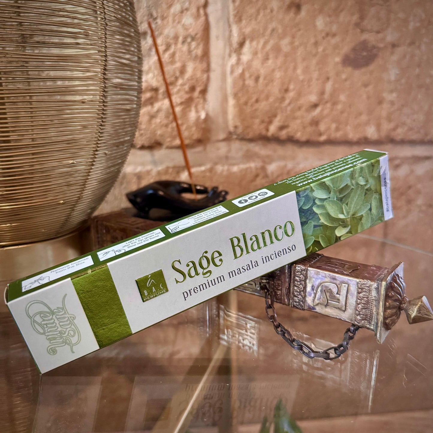 Incienso White Sage Premium Masala de Salvia Blanca