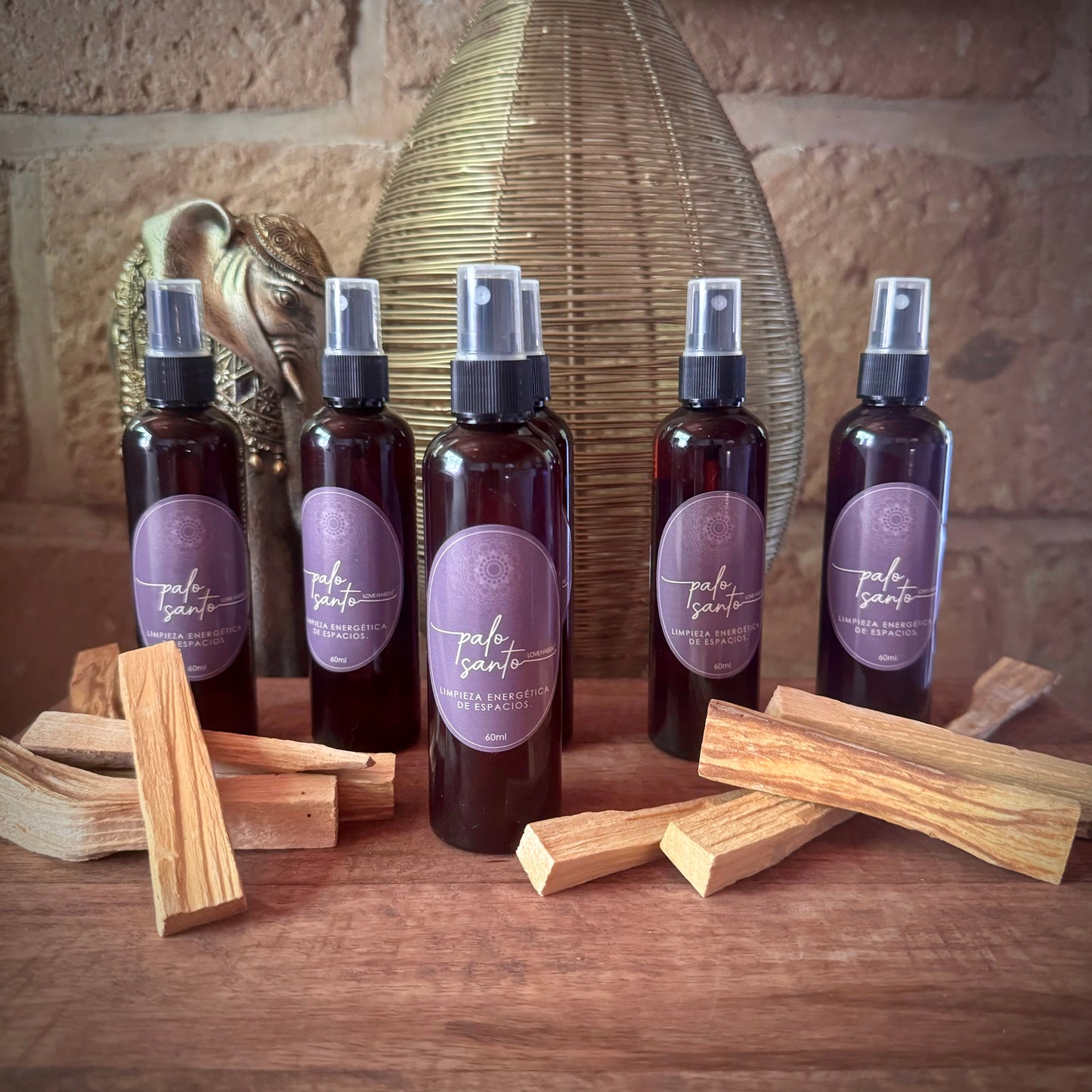 Palo Santo Macerado y Consagrado para Limpieza de Espacios